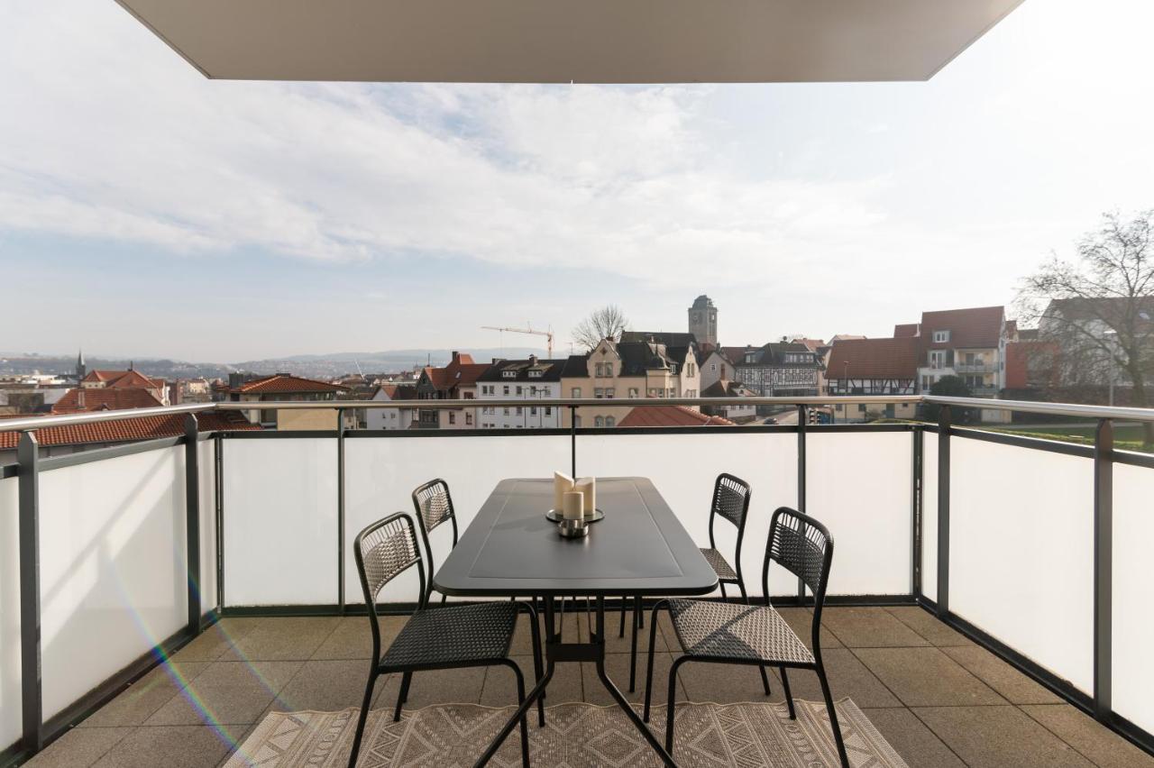 Dwellstay - Modernes Apartment I 55Qm I 2 Zimmer I Kueche I Bad I Terrasse I Tv I Wlan Bad Hersfeld Exteriér fotografie